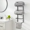 Towel Wall Storage Cabinet Black Metal - Brightroom™ 2 Towel Wall Storage Cabinet Black Metal - Brightroom™ -Home Essentials Shop GUEST 03b36207 b119 4ad7 9102 a797b82d76e3