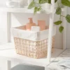L Tapered Woven Basket With Liner - Brightroom™ -Home Essentials Shop GUEST 086f992a ed42 434b 894a 9fdb5eab75a4