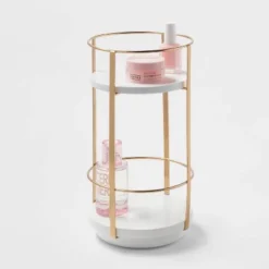 10" X 5.7" Round Metal Countertop Turntable Brass - Brightroom™ -Home Essentials Shop GUEST 0f7b8890 6df4 4606 9fa9 246d6098805b