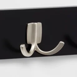 Modern Octopus 4 Rail Nickel Hooks Black - Brightroom™ 5 Modern Octopus 4 Rail Nickel Hooks Black - Brightroom™ -Home Essentials Shop GUEST 187d9079 4984 44a7 b3e4 b01c26ae3a59