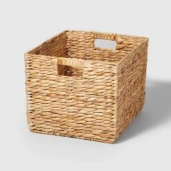 Woven Water Hyacinth Milk Crate - Brightroom™ 10 Woven Water Hyacinth Milk Crate - Brightroom™ -Home Essentials Shop GUEST 5108b3bd 325d 4bd3 beb8 f48ab7a835d7
