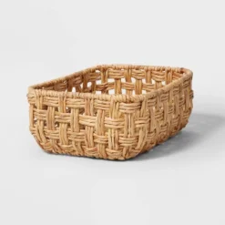 Rectangular Twisted Open Checkered Weave Basket - Brightroom™ 10 Rectangular Twisted Open Checkered Weave Basket - Brightroom™ -Home Essentials Shop GUEST 514258d4 7e89 434a bb0b bbdf991578bf