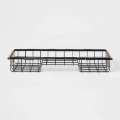 Metal Bathtub Caddy With Wood Handles - Brightroom™ -Home Essentials Shop GUEST 923e8486 a4a4 45b8 bab0 811c8f0563d3