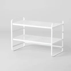 2 Tier Shoe Rack Metal Mesh - Brightroom™ -Home Essentials Shop GUEST 97469fbe 60a1 4d79 b7f6 0432247cf2d3