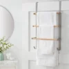 Over The Door Tiered Towel Rack With Wood - Brightroom™ -Home Essentials Shop GUEST 98778a7f 8e0c 4c4a 9552 90944b50a1f8