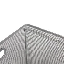 Mesh Crate File Box 10"x14"x 13.25" Silver - Brightroom™ 7 Mesh Crate File Box 10"x14"x 13.25" Silver - Brightroom™ -Home Essentials Shop GUEST 9e04effa dde7 4772 9f15 4d3fa1725f20