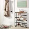 5 Tier Shoe Rack Black Metal With Natural Wood - Brightroom™ 1 5 Tier Shoe Rack Black Metal With Natural Wood - Brightroom™ -Home Essentials Shop GUEST af7cae0b 946e 4802 b998 c51159d751f1