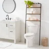 Over The Toilet Storage Black Metal And Wood - Brightroom™ -Home Essentials Shop GUEST be4da89a f844 472c 8acf 01cad4017c61