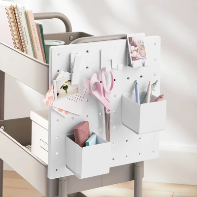 Pegboard Set White - Brightroom™ 3 Pegboard Set White - Brightroom™